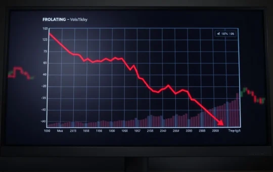 Cardano price analysis showing declining trend on financial chart indicating potential market correction