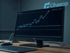 Chainlink LINK price chart showing breakout setup as on-chain inflows increase for the oracle token.