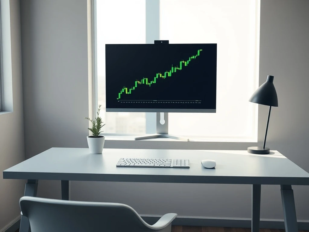 CHILLGUY price prediction analysis showing potential recovery trends for the Solana memecoin on a trading desk monitor