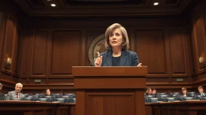 Senator Cynthia Lummis defends the CLARITY Act during a Senate hearing on cryptocurrency regulation.