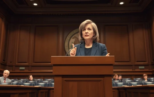 Senator Cynthia Lummis defends the CLARITY Act during a Senate hearing on cryptocurrency regulation.