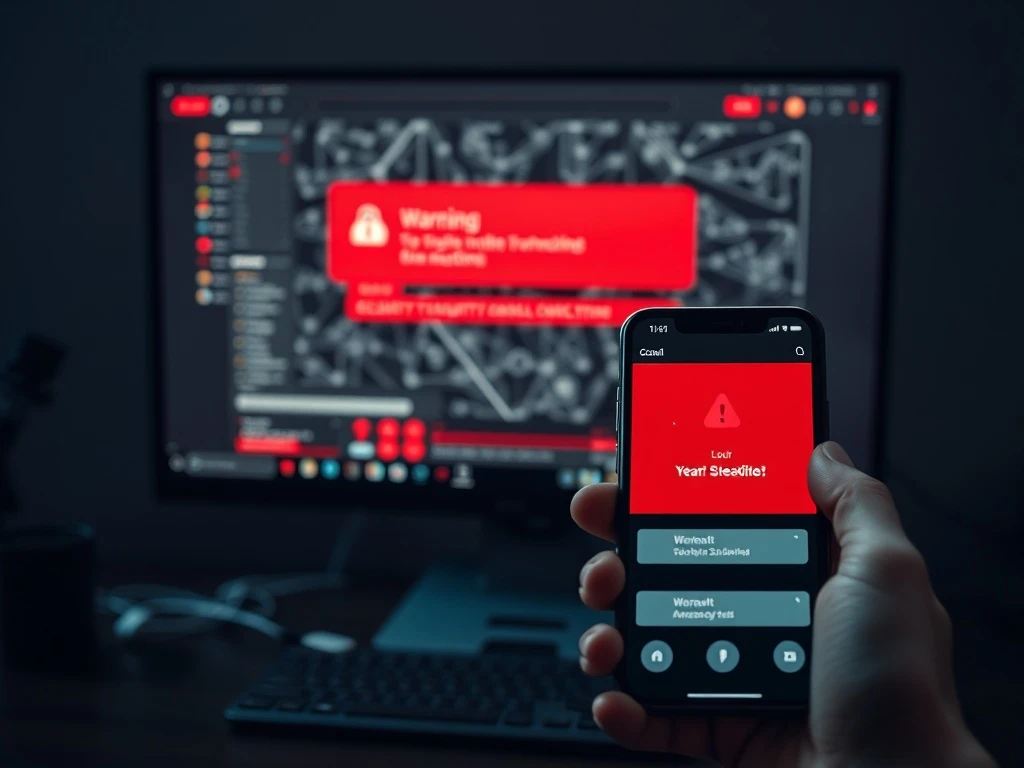 Blockchain security breach and address poisoning attack concept for a $24 million cryptocurrency theft.