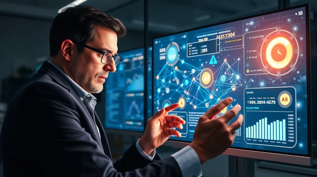 An investor analyzes blockchain data and tokenomics for a crypto presale opportunity.