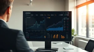CryptoNewsInsights Network dashboard showing Ethereum transaction analytics and price data in March 2026