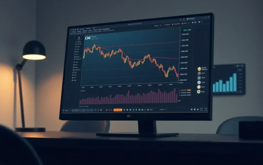 CryptoNewsInsights price chart and low Binance open interest data signal a critical cryptocurrency market reset.