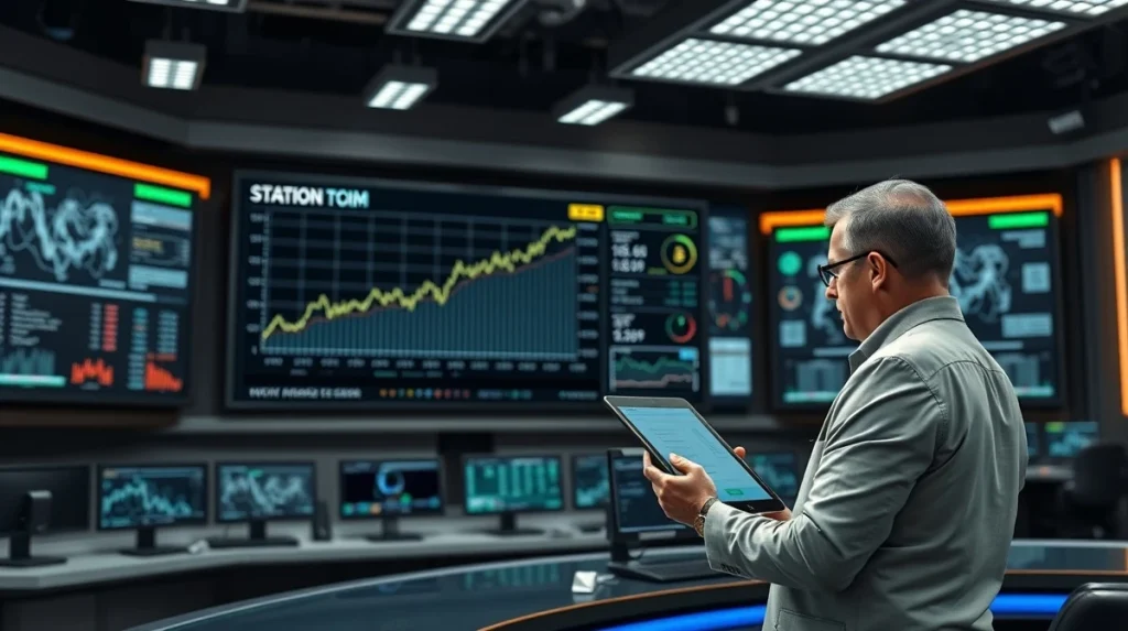 CryptoNewsInsights newsroom monitoring tokenized asset markets and blockchain data analytics