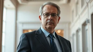 David Sacks, former White House crypto and AI czar, in a professional portrait following his resignation.