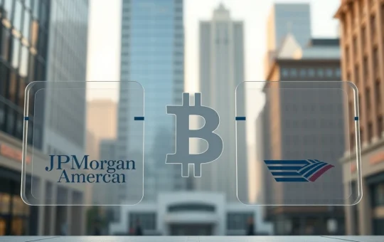 Eric Trump accuses JPMorgan and Bank of America of blocking cryptocurrency yields for investors.