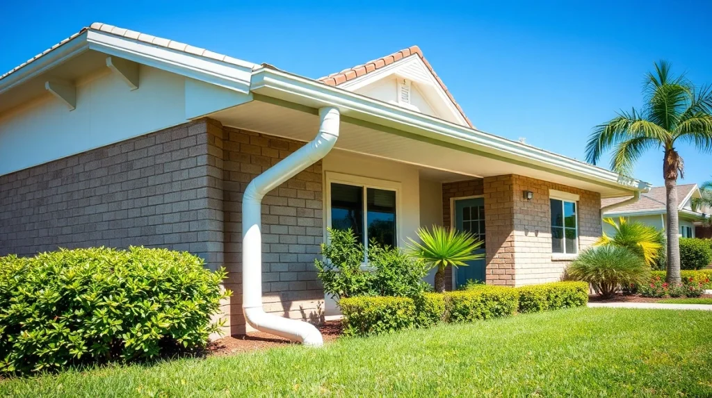 Professional gutter installation protecting a St. Petersburg home's value from water damage