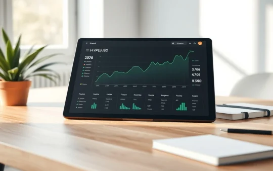 Hyperliquid HYPE token price forecast dashboard showing analysis for 2026 through 2030.