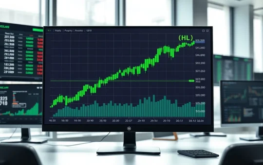 Hyperliquid price prediction analysis showing falling wedge breakout pattern on trading chart