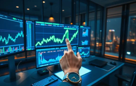 Institutional crypto buying and whale accumulation analysis showing trading desk with cryptocurrency price charts