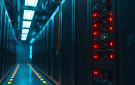 Iran crypto market server infrastructure under stress during internet blackouts following military strikes.