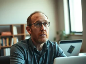 Jimmy Wales, Wikipedia co-founder, shares his Bitcoin price prediction for 2050 during an interview.