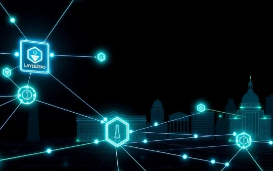LayerZero and Hyperliquid blockchain interoperability network connecting institutional infrastructure in crypto market recovery