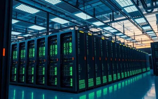 Marathon Digital Holdings Bitcoin mining facility showing updated corporate strategy for cryptocurrency reserves