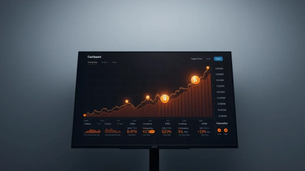 Mutuum Finance crypto token presale dashboard showing investment analytics