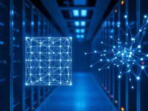 Octra Network blockchain merging with AI neural network for private on-chain machine learning contracts