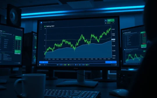 OKX exchange launches perpetual futures contracts for U.S. stocks, merging crypto and traditional finance trading.