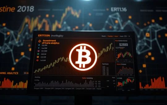 Analytics dashboard showing Pepeto presale fundraising milestone and token data visualization.