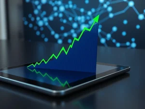 Pi Network price chart showing a sharp 30% rally amid V23 upgrade and tier-1 listing speculation.