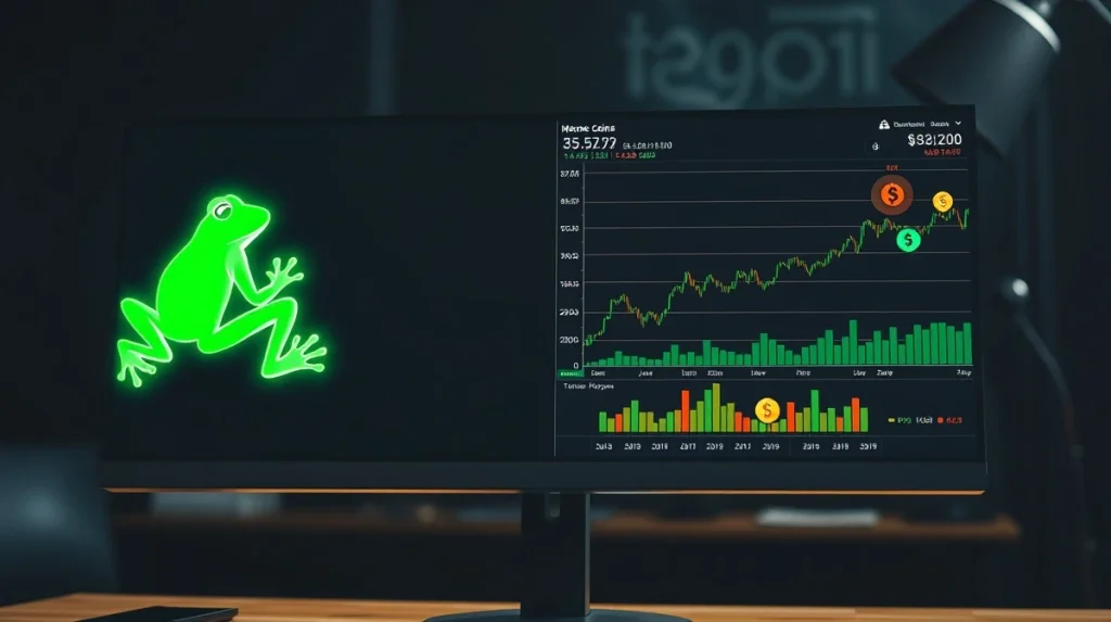 Analyst screen comparing Remittix presale data and meme coin market trends.
