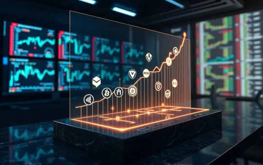 Data visualization showing RENDER and BONK leading crypto assets in an accumulation zone for March 2026 market analysis.