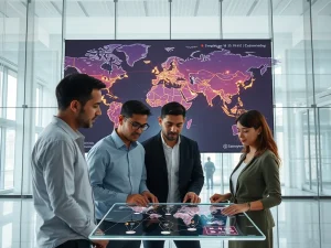 Ripple XRP Ledger decentralized funding model 2026 with global innovation hubs and DAO networks.