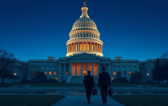 US Capitol during Senate cryptocurrency legislation debate on CLARITY Act