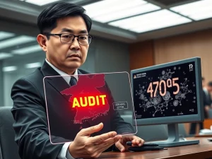 South Korean government official ordering urgent cryptocurrency security audit after lost Bitcoins and major leak.