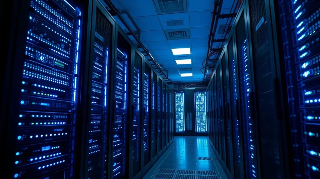 Sui blockchain network server infrastructure representing technical development in 2026.