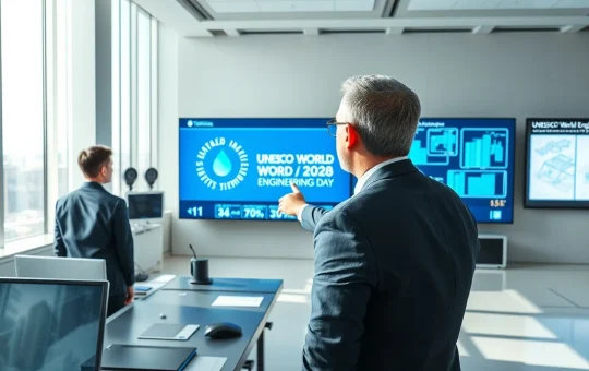 Torishima engineers collaborating on sustainable infrastructure projects for UNESCO World Engineering Day 2026 partnership