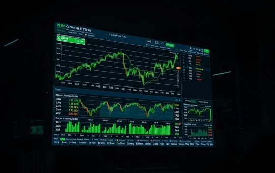 Cryptocurrency market data dashboard showing TRUMP token price surge and whale wallet activity.