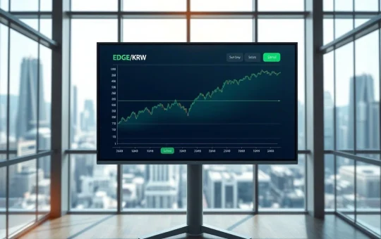 Upbit cryptocurrency exchange lists EDGE digital asset for trading in South Korea