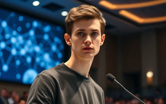 Vitalik Buterin speaking about sanctuary tech for CryptoNewsInsights and digital privacy protection