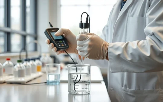 Professional calibrating water quality sensor for accurate environmental monitoring