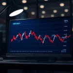 Analysis of XRP price chart and extreme negative funding rates on Binance cryptocurrency exchange.