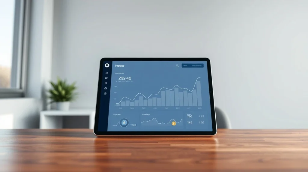 Analytical dashboard showing cryptocurrency market data and DeFi protocol metrics for financial analysis.