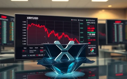 XRP cryptocurrency market analysis showing underwater holdings with potential bullish setup indicators