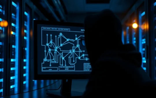 ZachXBT investigation reveals Axiom crypto exchange insider trading scheme in server room setting.