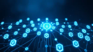 Algorand blockchain security network highlighted by Google Quantum AI analysis.