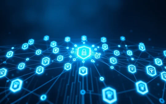 Algorand blockchain security network highlighted by Google Quantum AI analysis.