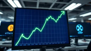 Analysis of the Bitcoin and crypto market price rally showing key drivers on a financial chart.