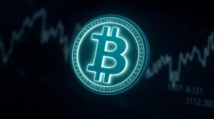 Analysis of Bitcoin price action showing a classic liquidity hunt pattern and market volatility.