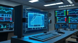 Secure digital infrastructure for tokenized financial assets in institutional finance.