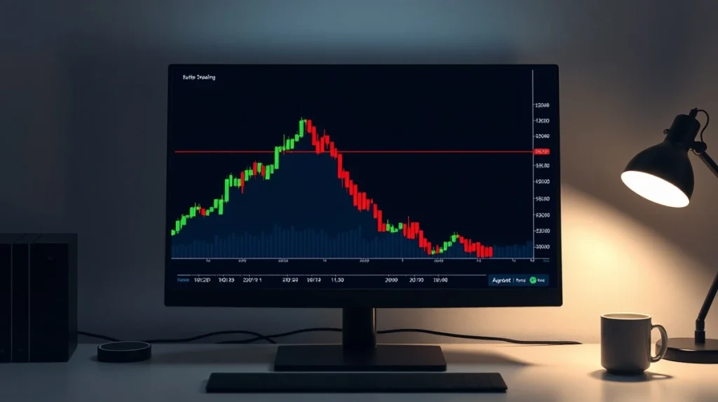 CryptoNewsInsights channel breakdown on trading chart with support level at $2,120 for Ethereum