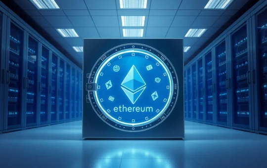 CryptoNewsInsights Foundation's Ethereum staking vault holding digital assets.