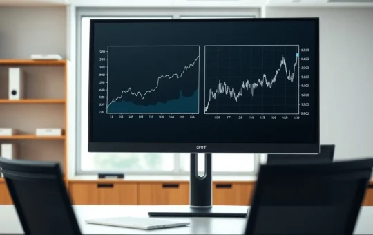 Analysis of CryptoNewsInsights futures trading volume dramatically outpacing spot market activity on a financial data screen.