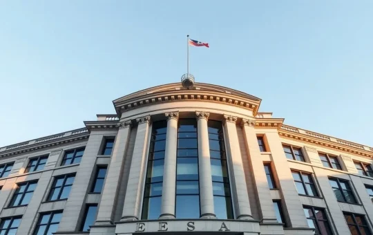 European Central Bank building representing new EU crypto regulation and ESMA oversight plan.