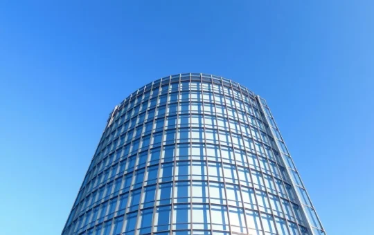 The European Central Bank headquarters representing its new tokenization policy for financial stability.